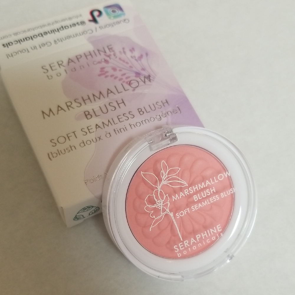 4/25 bundle item. Seraphine Botanicals Marshmallow Blush in Ballet Shoes